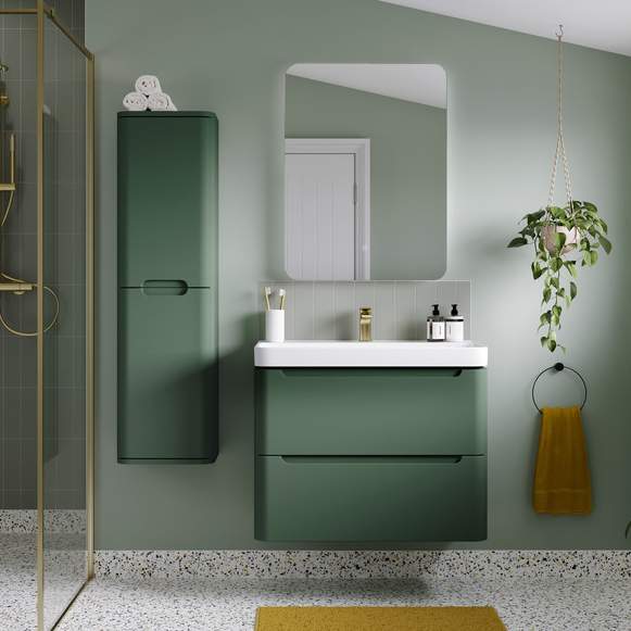 Soft Sage Green Bathroom Furniture