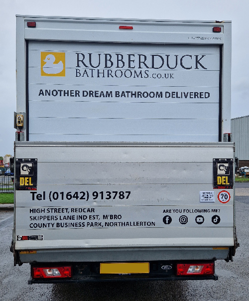 Luton Van Rear