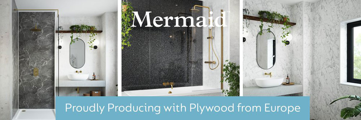 Mermaid Plywood Wall Boards