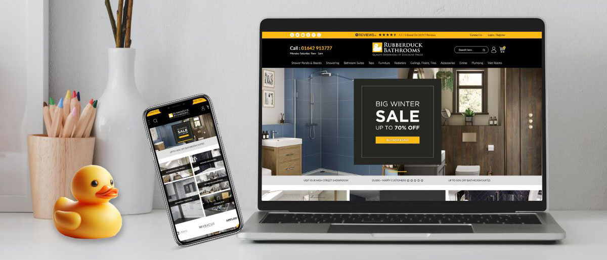 Rubberduck Bathrooms New Website