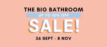 The Big Bathoom Sale 2020 Is Here