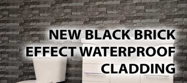 Black Brick Effect Cladding