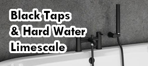 Limescale and black taps