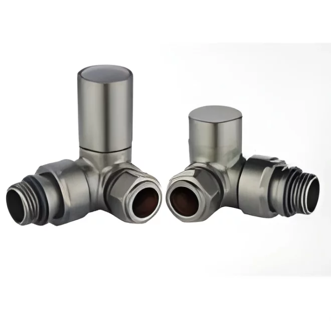 Tailored Gunmetal Corner Radiator Valves