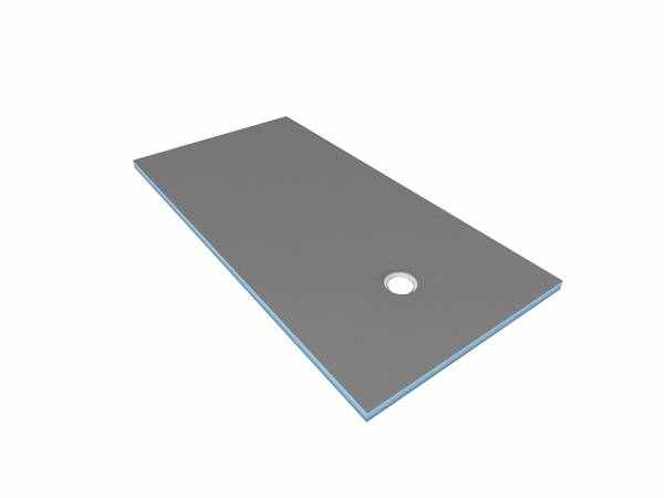 wedi Fundo Primo Wetroom Tray with Offset Drain - 1600 x 900mm