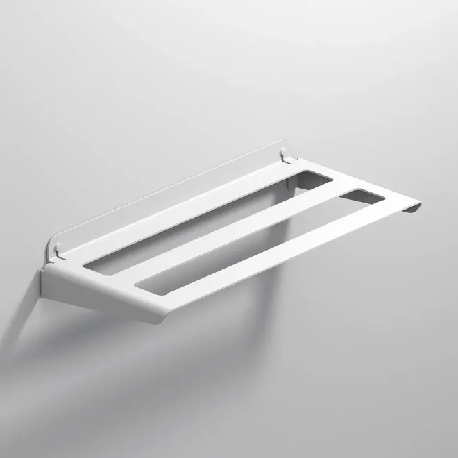 Origins Living Quick Matt White Towel Rack