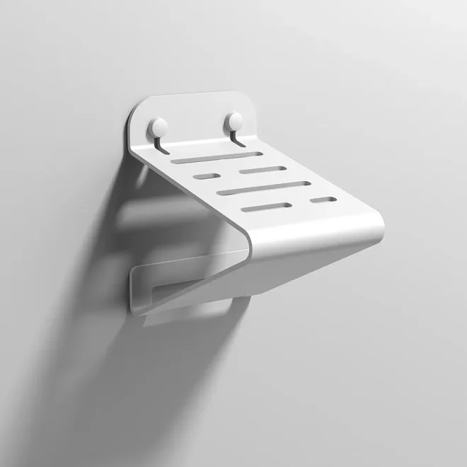 Origins Living Quick Matt White Foot Rest