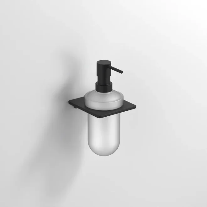 Origins Living S6 Matt Black Soap Dispenser