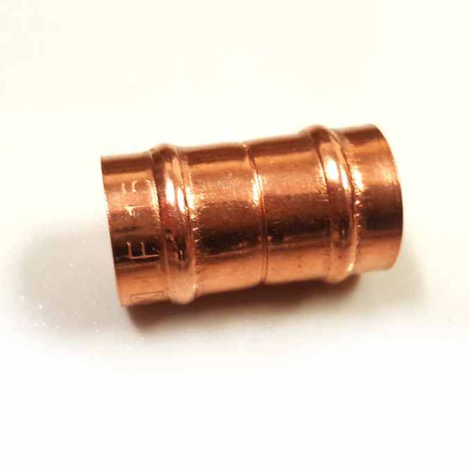 Copper Solder Ring 22mm Equal Coupler