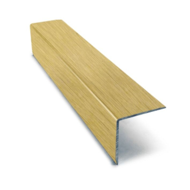 Genesis Brass Retro-Fit Aluminium External Corner Protector - 20mm 