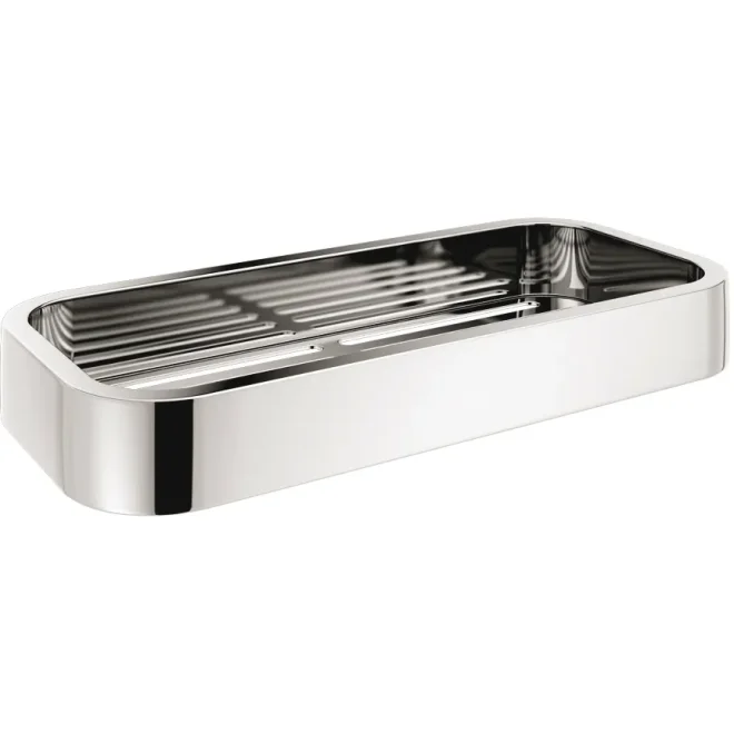 Origins Living Outline Chrome Shower Basket