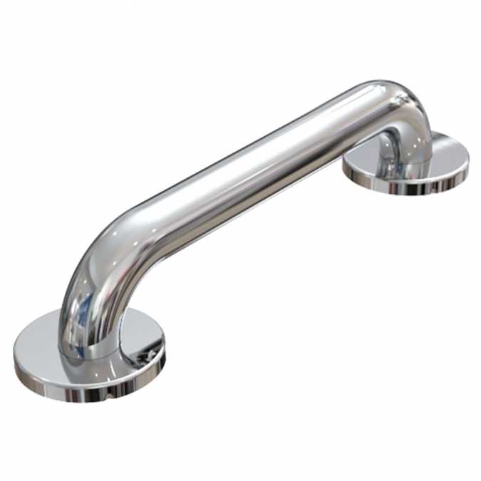 Polished Stainless Steel  Grab Rail 12inch / 300mm - Euroshowers