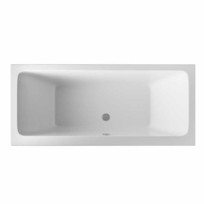 Beaufort Portland 1900 x 900 Beauforte Reinforced Double Ended Bath With Grips