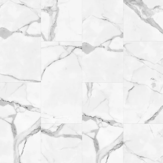 Clever Click Porto Tile Rigid SPC Flooring - 1.49m2 Per Pack