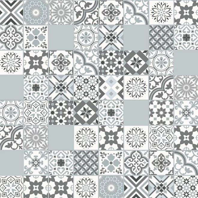 Clever Click Corfu Mosaic Rigid SPC Flooring - 1.49m2 Per Pack