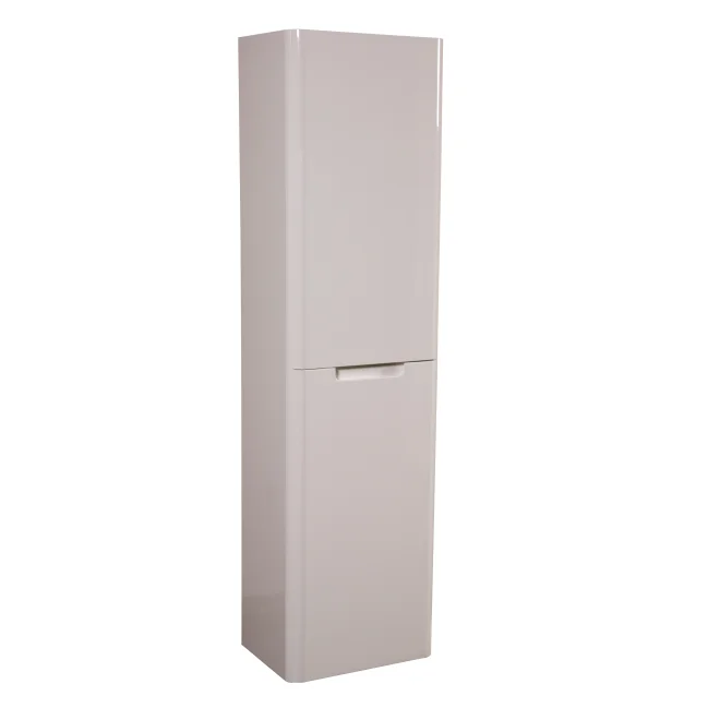 Monza 400mm White Gloss Wall Hung Tall Boy from Tailored Bathrooms