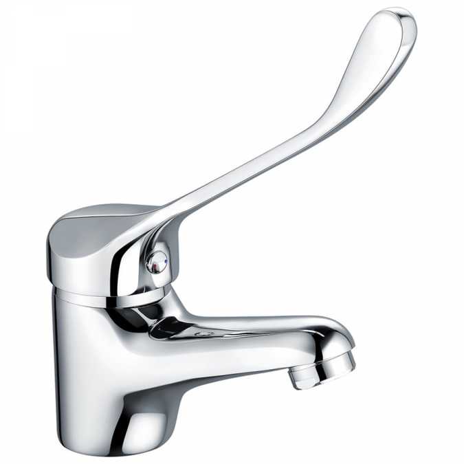SLR Long Lever Basin Mixer Tap - Highlife Bathrooms