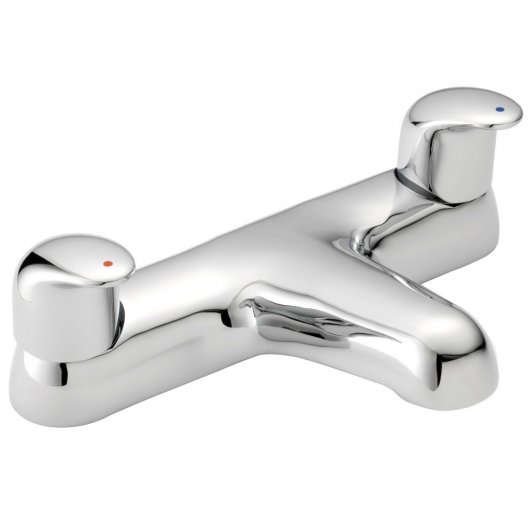 Francis Pegler Haze Deck Dual Flow Bath Filler Tap