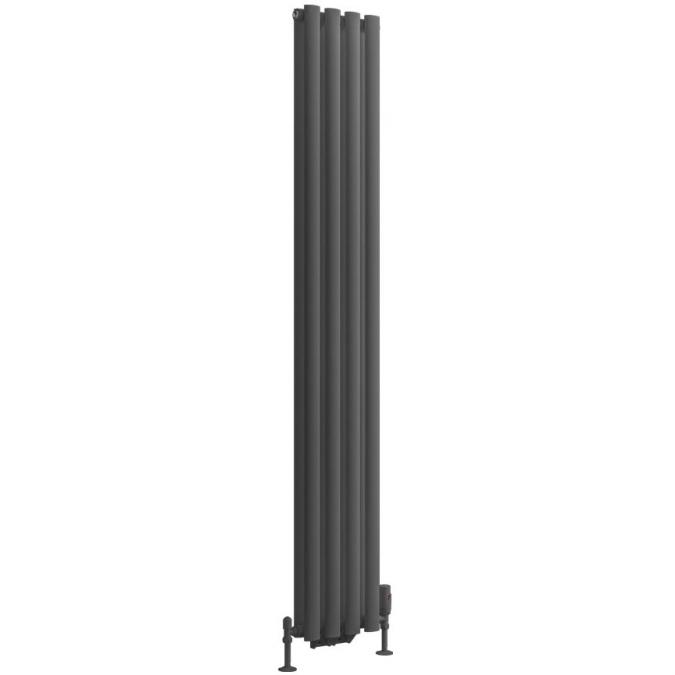 Tunstall Double 1800 x 280 Radiator Matt Anthracite