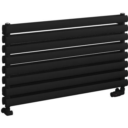 Tunstall Double 560 x 1000 Designer Radiator Matt Black