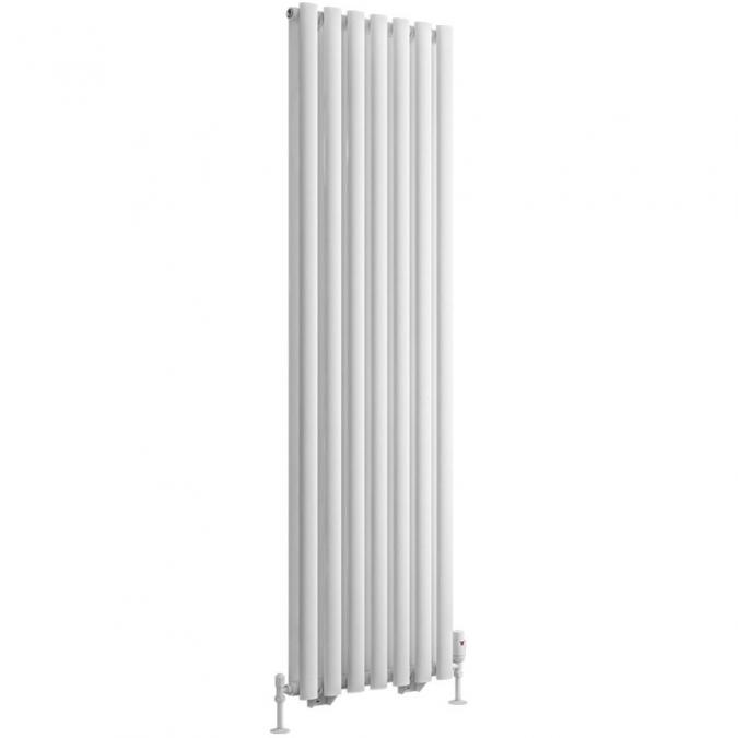 Tunstall Double 1800 x 490 Radiator Matt White