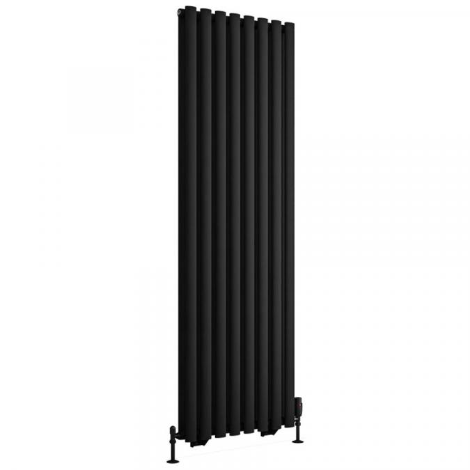 Tunstall Double 1800 x 560 Radiator Matt Black