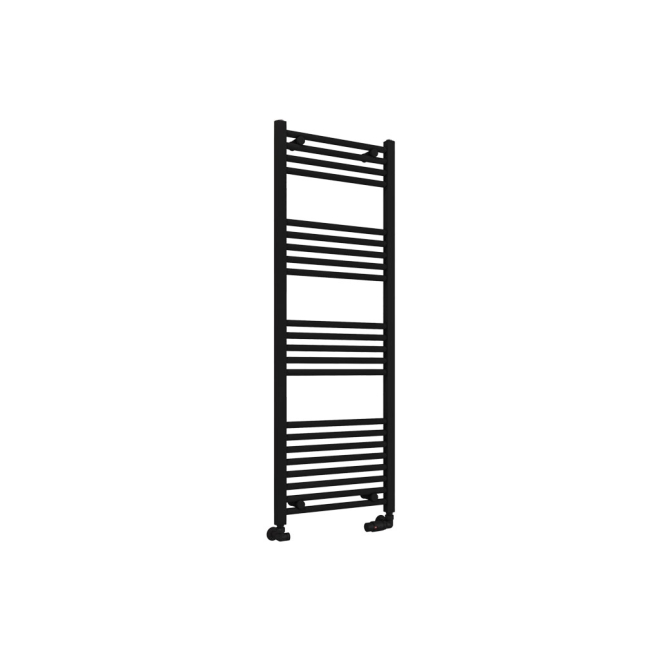 Eastbrook Wingrave 1400 x 500 Matt Black Towel Radiator