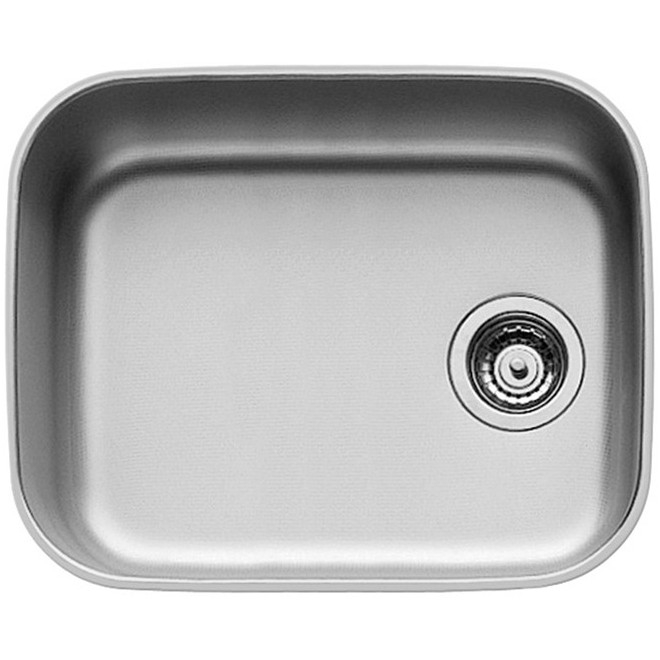 Pyramis Iris 520 x 420 x 200mm Large Undermount Kitchen Sink