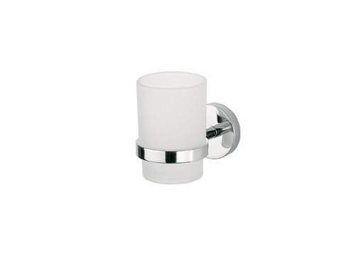 Inda Forum Bathroom Tumbler and Holder