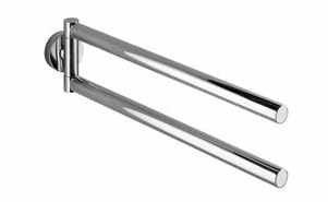 Inda Touch Swivel Towel Rail 5 x 9H x 40cm - A46150 CR