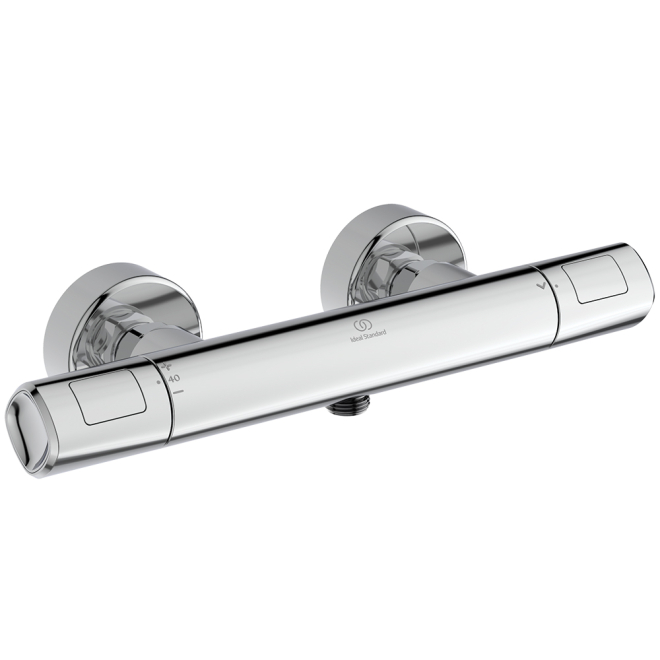 Ideal Standard Ceratherm T100 Chrome Exposed Thermostatic Shower Mixer Valve 
