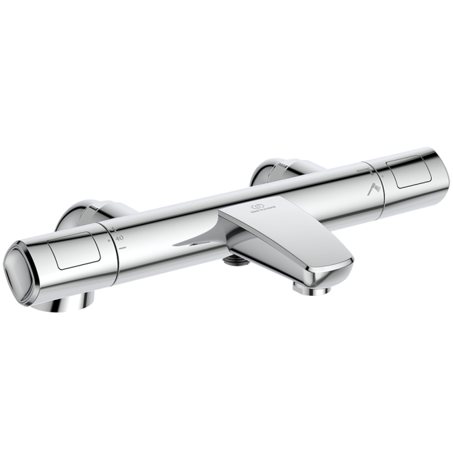 Ideal Standard Ceratherm T100 Deck Mounted Thermostatic Bath Shower Mixer 