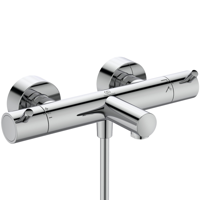 Ideal Standard Ceratherm T125 Wall Mounted Thermostatic Bath Shower Mixer 