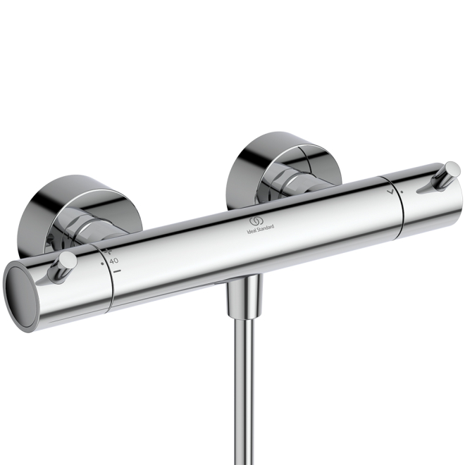 Ideal Standard Ceratherm T125 Exposed Thermostatic Shower Mixer Valve 
