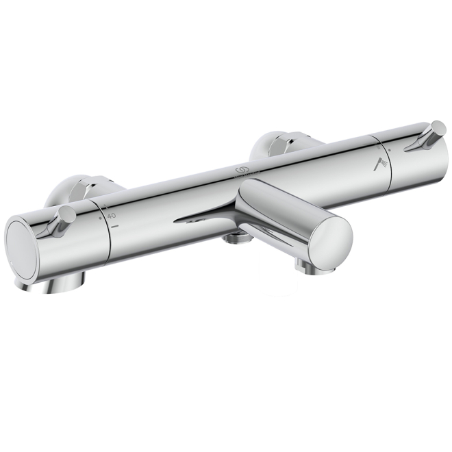 Ideal Standard Ceratherm T125 Deck Mounted Exposed Thermostatic Bath Shower Mixer 