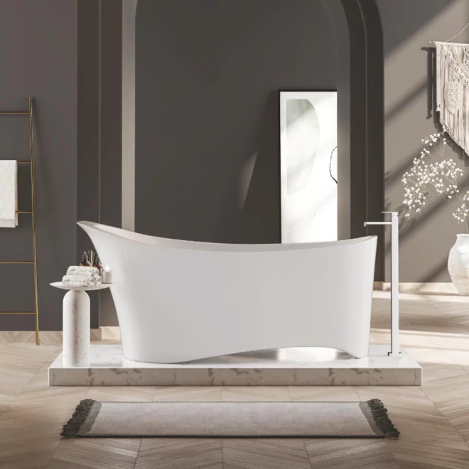 Artize Tiaara Freestanding Slipper Bath 1900mm