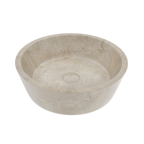 Artize Italian Bottocino Marble 480mm Counter Top Basin