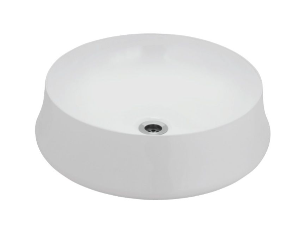 Artize Designer Round White 500x500mm Counter Top Basin