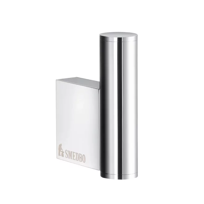 Smedbo Air Chrome Pair of Mini Towel Hooks