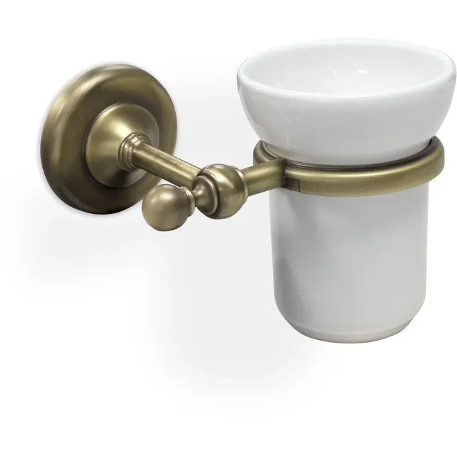 Origins Living Albany Aged Brass Tumbler Holder