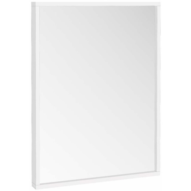 Scudo Ambience Matt White 800 x 600mm Mirror