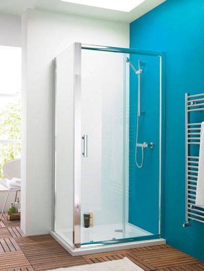 Nuie Pacific 1700mm Sliding Shower Door 