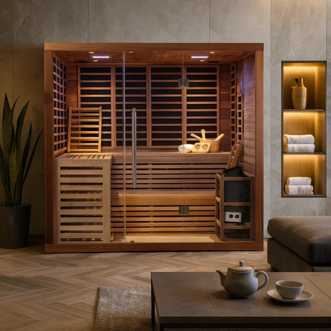 Artize Bio 6-8 Person Traditional Stove & Infrared Sauna