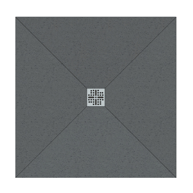 Lancia Low Level Square Tileable Tray Former 1000 x 1000 x 30mm