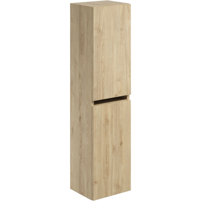 Scudo Aubrey Davos Oak Tall Boy Cabinet