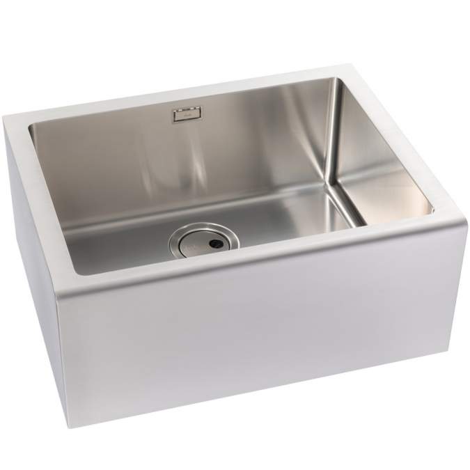 Abode 1 Bowl Undermount Stainless Steel Belfast Kitchen Sink