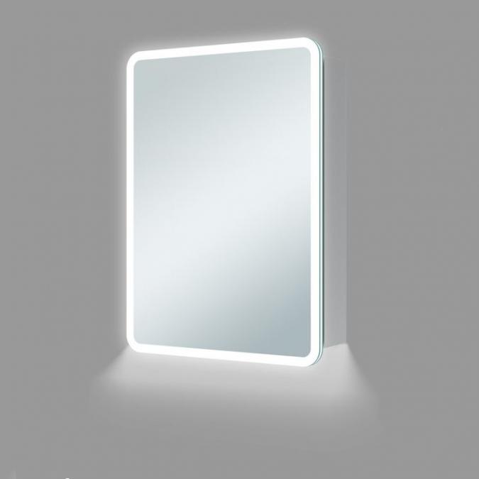 Abacot 500mm 1 Door LED Mirrored Cabinet