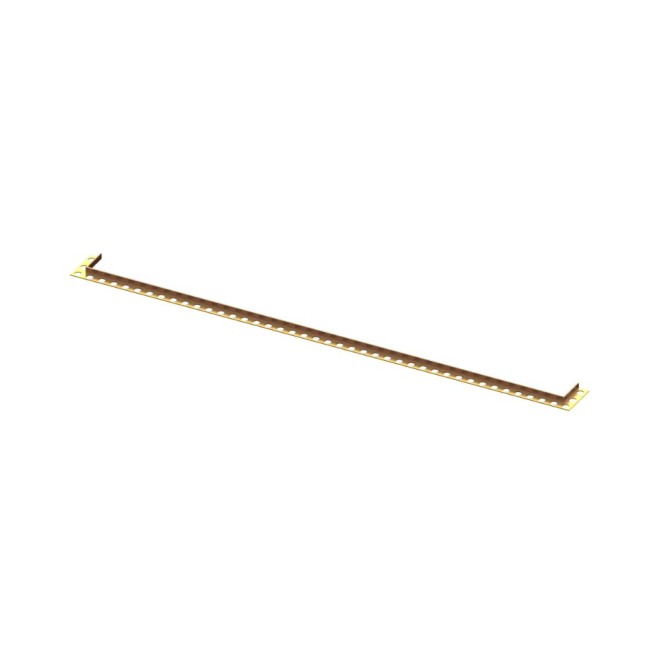 Abacus Elements Brushed Brass Infinity Waste Finish Trim 1000mm