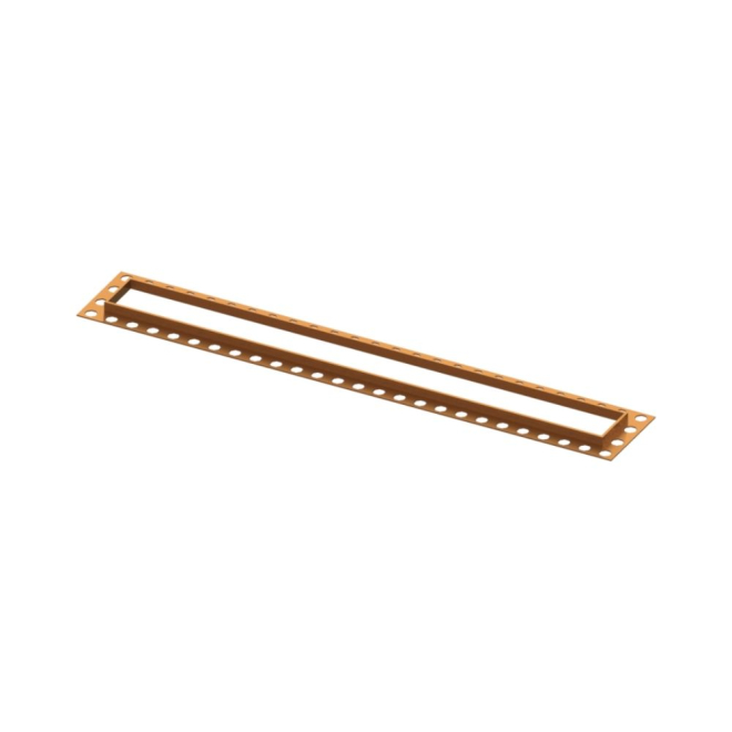 Abacus Elements Brushed Bronze Linear 600mm Waste Finishing Trim