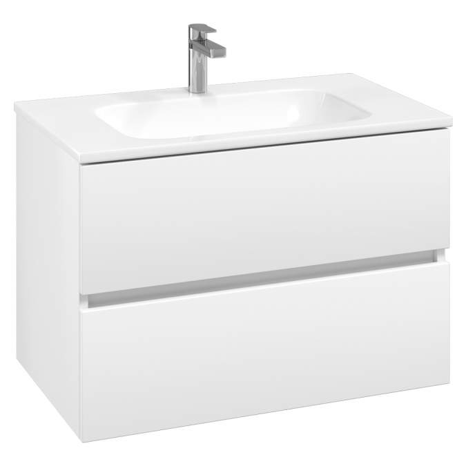 Villeroy & Boch Arto 800 Bathroom Vanity Unit With Basin - Satin White